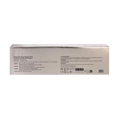 پشت جعبه فرکننده مو شیگلم مدل It-Curl One-Touch
