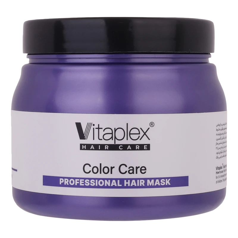 ماسک موی تثبیت‌کننده رنگ و تقویت‌کننده ویتاپلکس Color Care حجم 500 میلی‌لیتر بدون سولفات