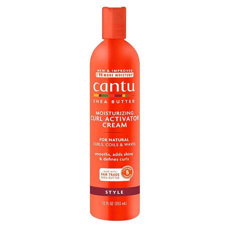 کرم فعال‌کننده فر مو کانتو Shea Butter Moisturizing Curl Activator Cream حجم 355 میلی‌لیتر