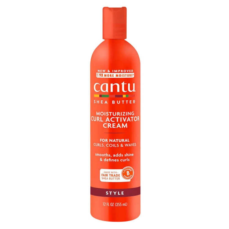 کرم فعالکننده فر مو کانتو Shea Butter Moisturizing Curl Activator Cream حجم 355 میلیلیتر