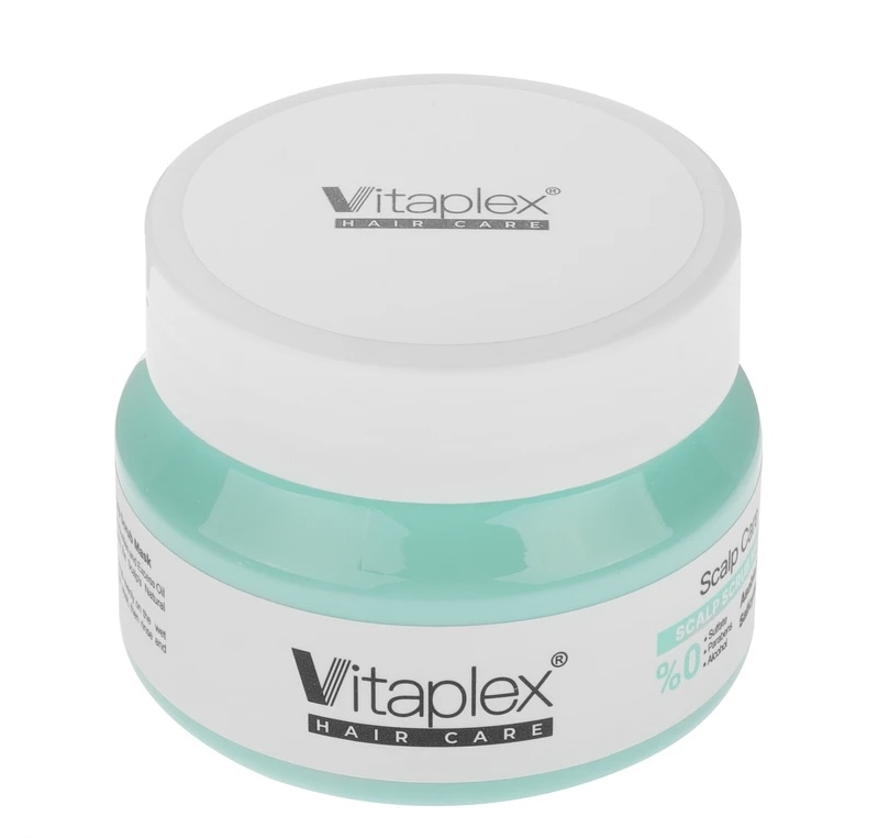ماسک اسکراب مو ویتاپلکس Scalp Care 295 گرم مناسب کنترل چربی و شوره پوست سر