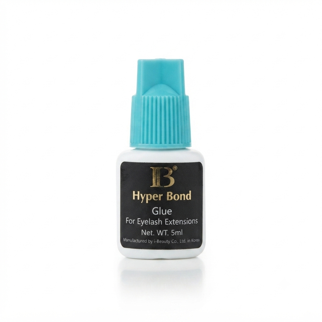 چسب اکستنشن مژه آی بیوتی Hyper Bond آبی ۵ میل ساخت کره جنوبی در آرایشی نرگسی