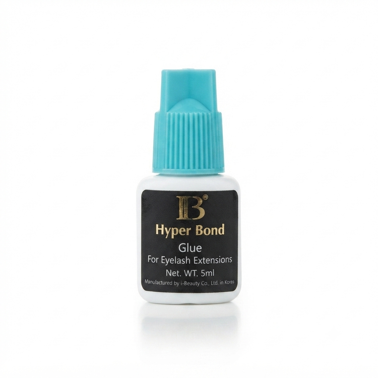 چسب اکستنشن مژه آی بیوتی Hyper Bond آبی ۵ میل ساخت کره جنوبی در آرایشی نرگسی