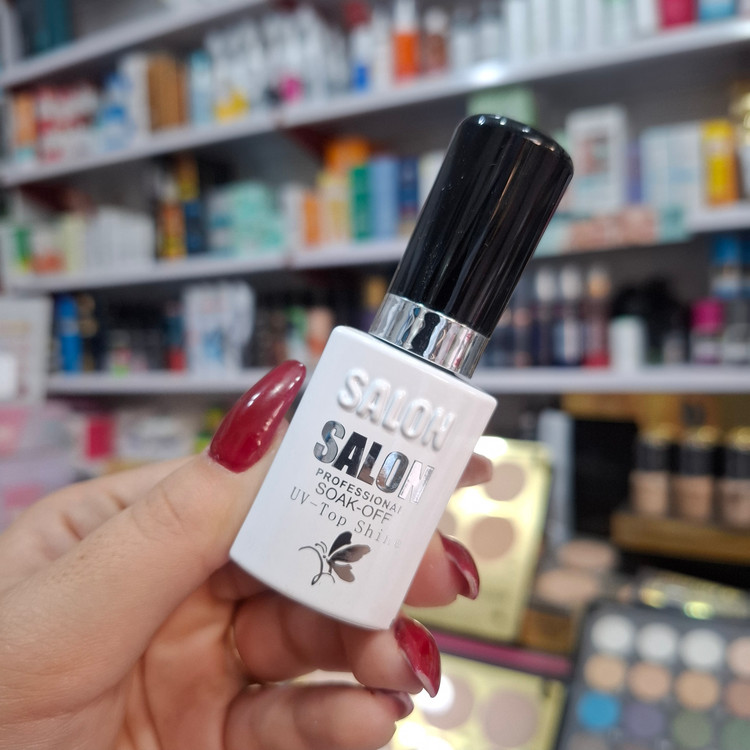 تاپ شاین ناخن سالن Salon UV-Top Shine حجم ۱۰ میل