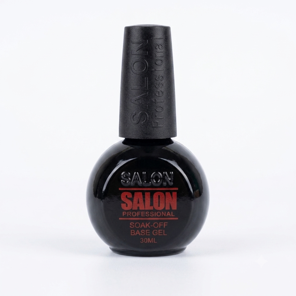 بیس ژل ناخن سالن Salon Soak-Off Base Gel حجم ۳۰ میل