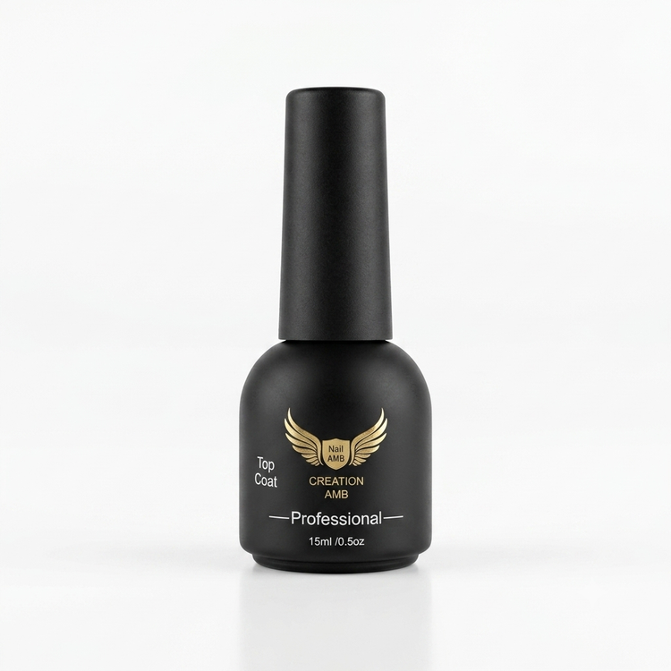 تاپ کات ناخن کریشن AMB Creation Top Coat حجم ۱۵ میل