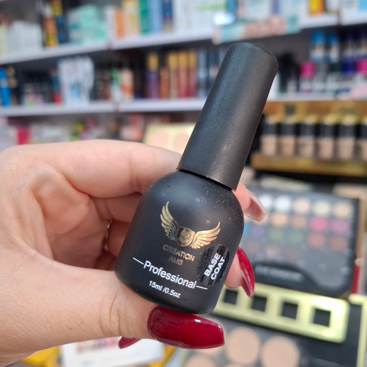 تاپ کات ناخن کریشن AMB Creation Top Coat حجم ۱۵ میل