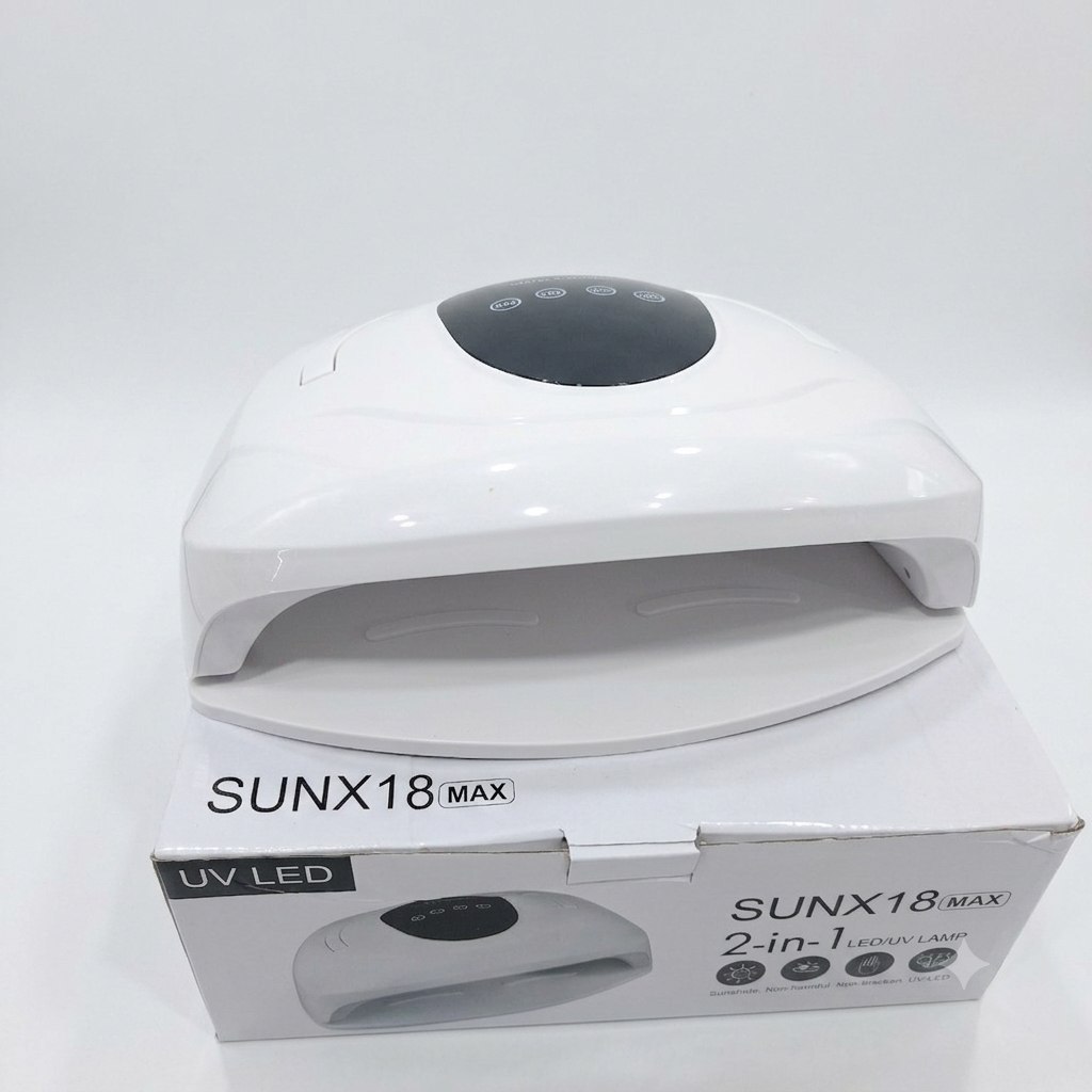 ​دستگاه یووی ال‌ای‌دی کاشت ناخن سان مدل SUN X18 MAX اصل همراه با جعبه - فروشگاه آرایشی نرگسی کرمانشاه