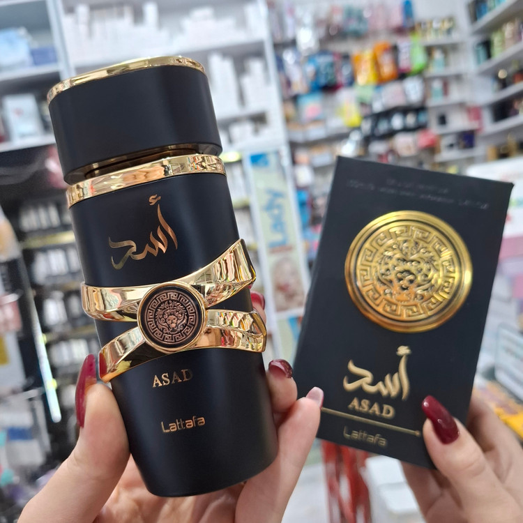 ادو پرفیوم مردانه لطافه اسد طلایی 100 میلیلیتر