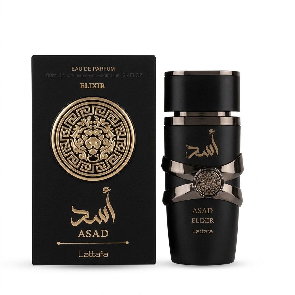 ادو پرفیوم مردانه لطافه اسد الکسیر 100 میلی‌لیتر