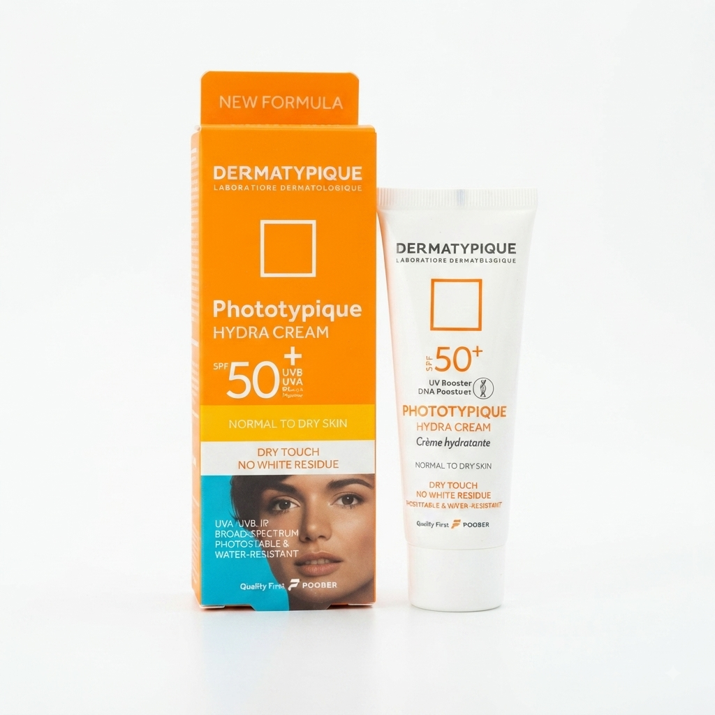 ضدآفتاب درماتیپیک / فتوتیپیک هیدرا کرم SPF 50 در دو تنوع پوست خشک و چرب