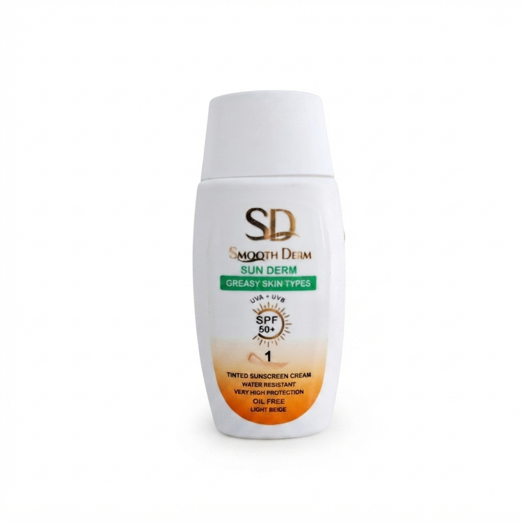 ضدآفتاب اسموت درم SPF 50+ مناسب پوست چرب و خشک