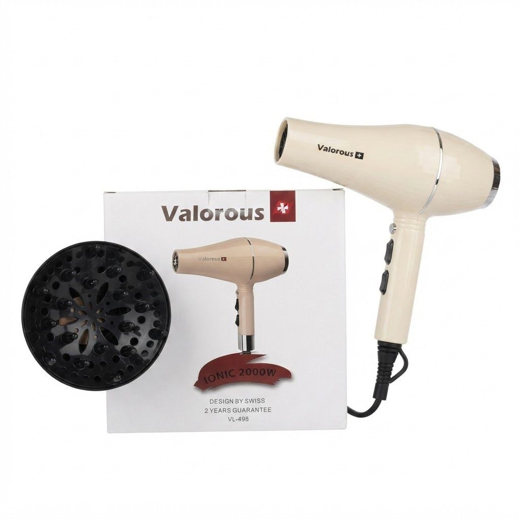 سشوار حرفهای Valorous VL-498 فروشگاه آرایشی نرگسی کرمانشاه
