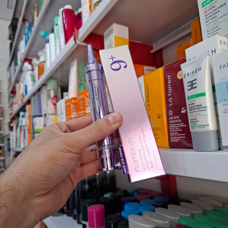 کرم دور چشم Numbuzin No.9+ NAD+ Retinol Volume Tox Eye Cream نرگسی کرمانشاه