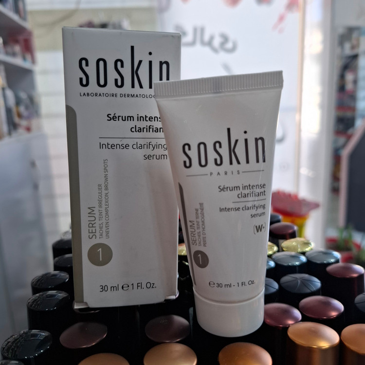 سرم ضدلک و سفید کننده ساسکین W+ مدل Intense Clarifying حجم 30 میلیلیتر