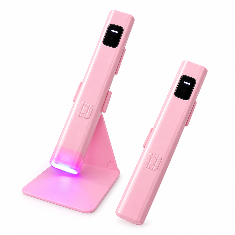 دستگاه یو وی ال ای دی انگشتی پایهدار شارژی | UV LED Nail Lamp