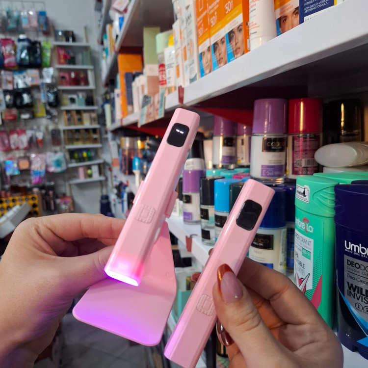 دستگاه یو وی ال ای دی انگشتی پایهدار شارژی | UV LED Nail Lamp