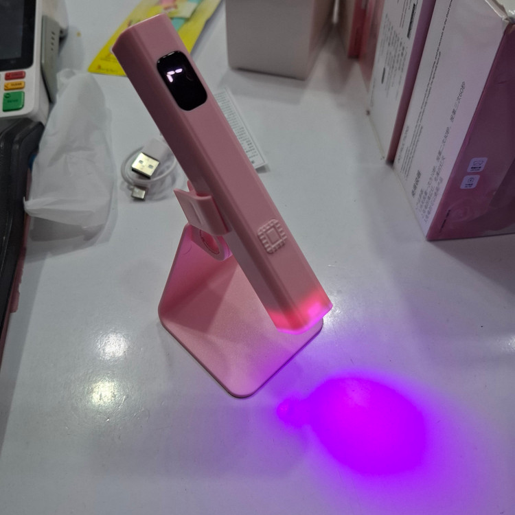 دستگاه یو وی ال ای دی انگشتی پایهدار شارژی | UV LED Nail Lamp