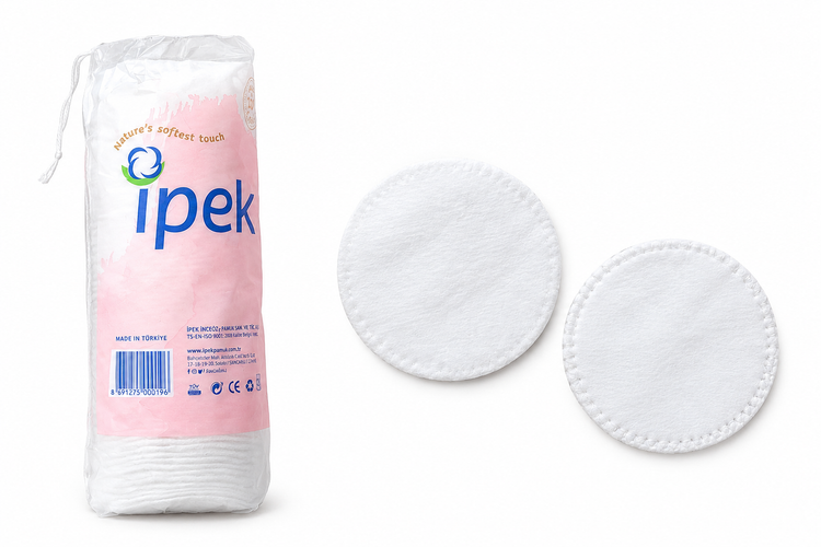 پد آرایشی پاککن ایپک اورجینال ۷۰ عددی İpek