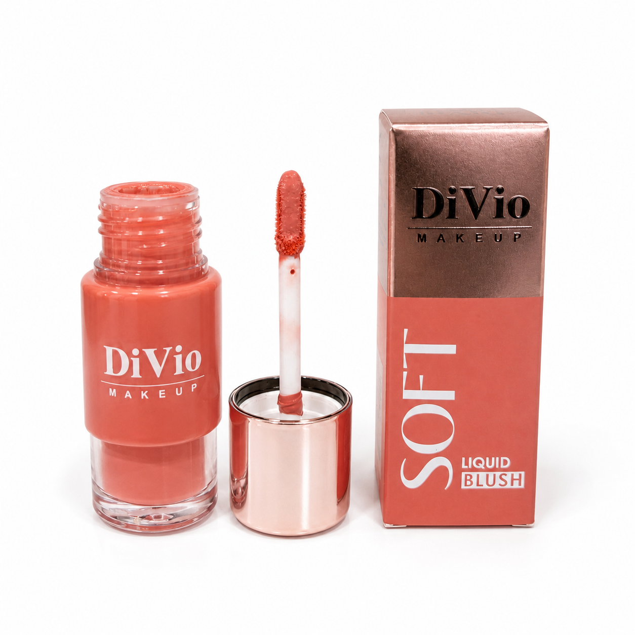 رژگونه مایع ۳ کاره دیویو مدل Soft Liquid Blush