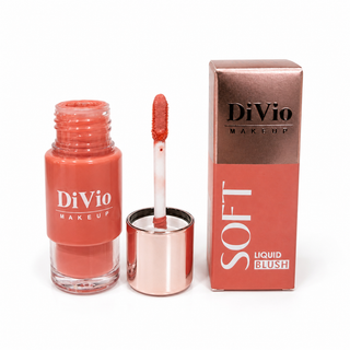 رژگونه مایع ۳ کاره دیویو مدل Soft Liquid Blush